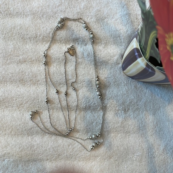 Claire’s 24” Silver Layering necklace - Picture 1 of 6
